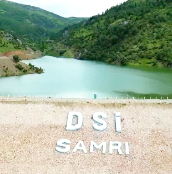 Samrı Barajı 2770 dekar araziyi suluyor