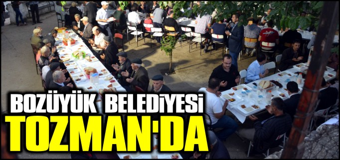 BOZÜYÜK BELEDİYESİ TOZMAN’DA