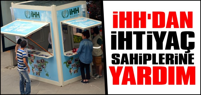 İHH’DAN İHTİYAÇ SAHİPLERİNE YARDIM