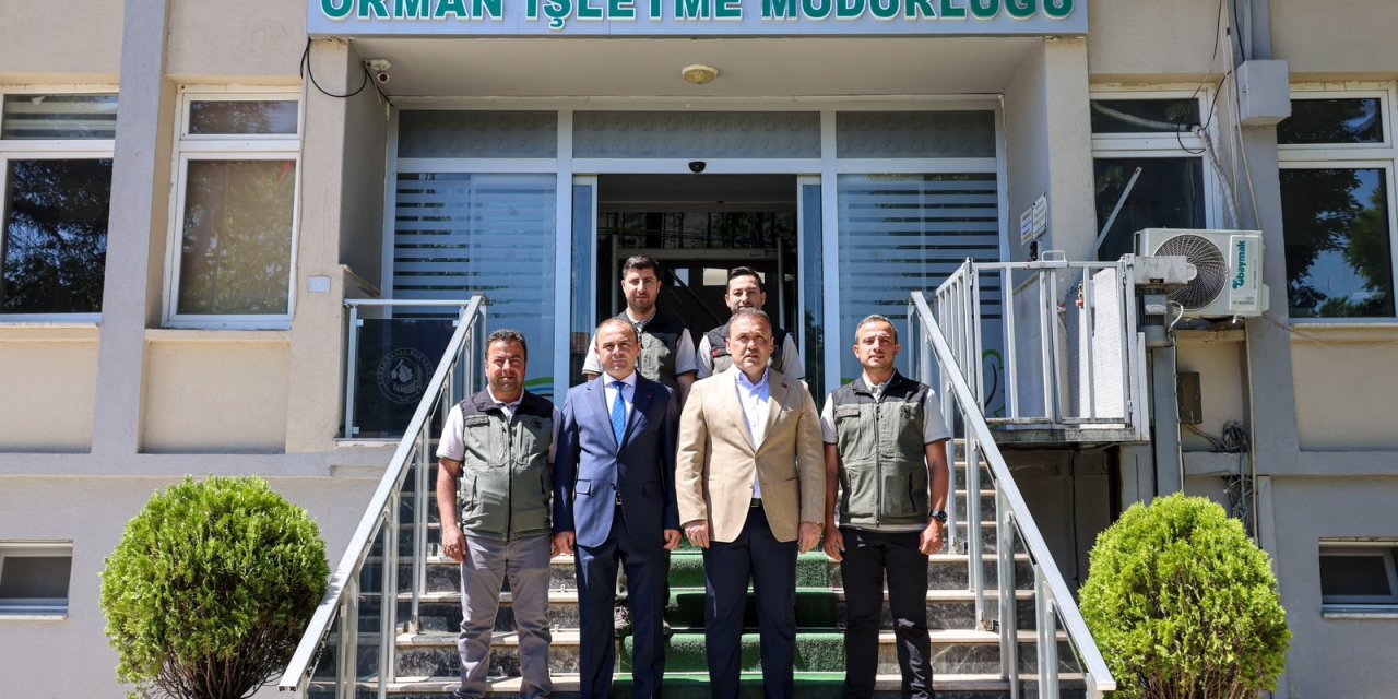 Vali Sözer'den Orman İşletme Müdürlüğü’ne Ziyaret