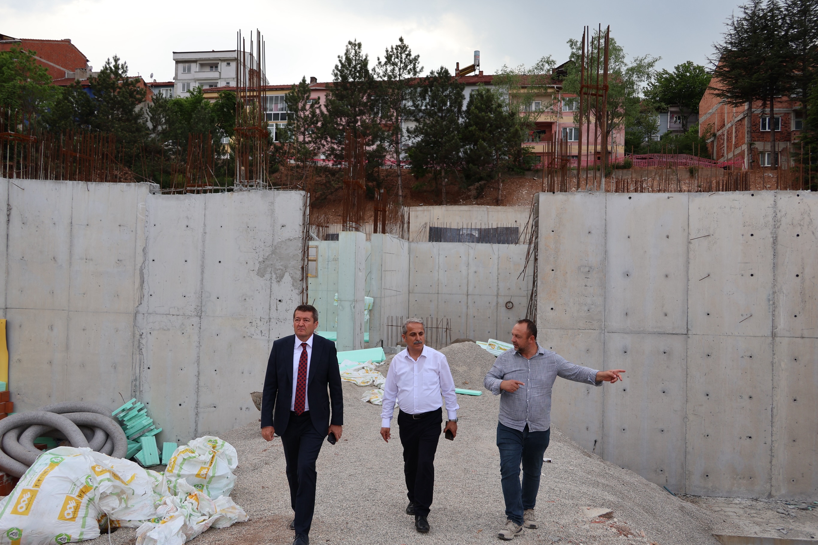 Bozüyük’te çalışmalar yerinde incelendi