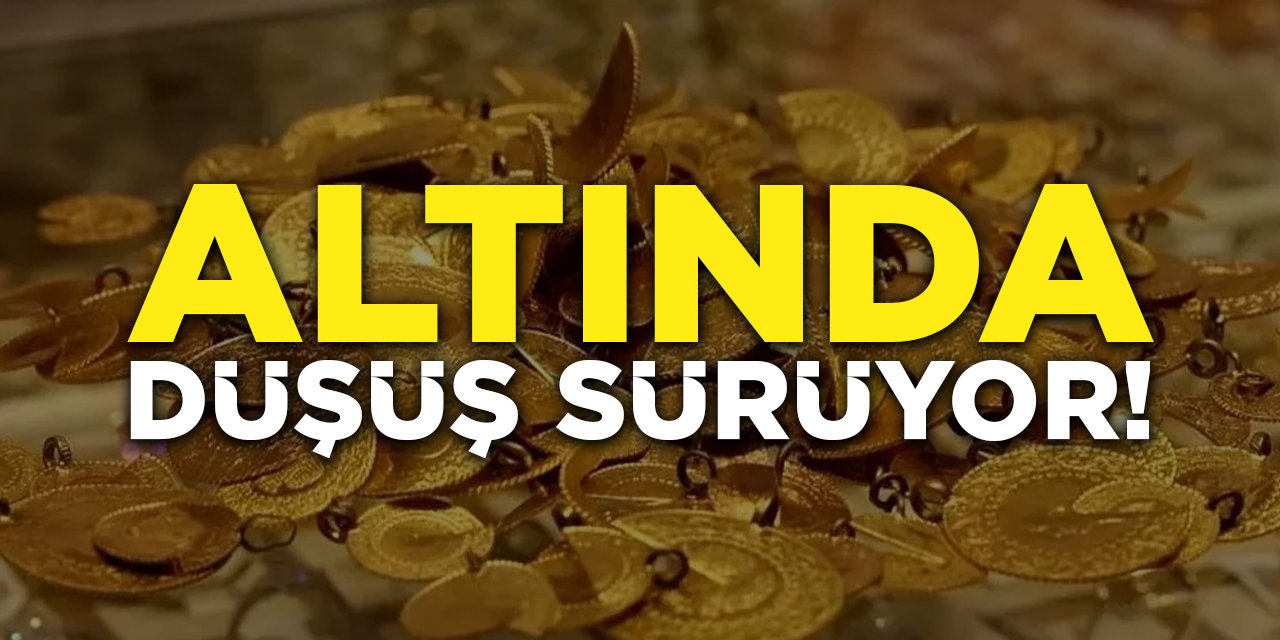 Altın Fiyatlarında Düşüş Sürüyor