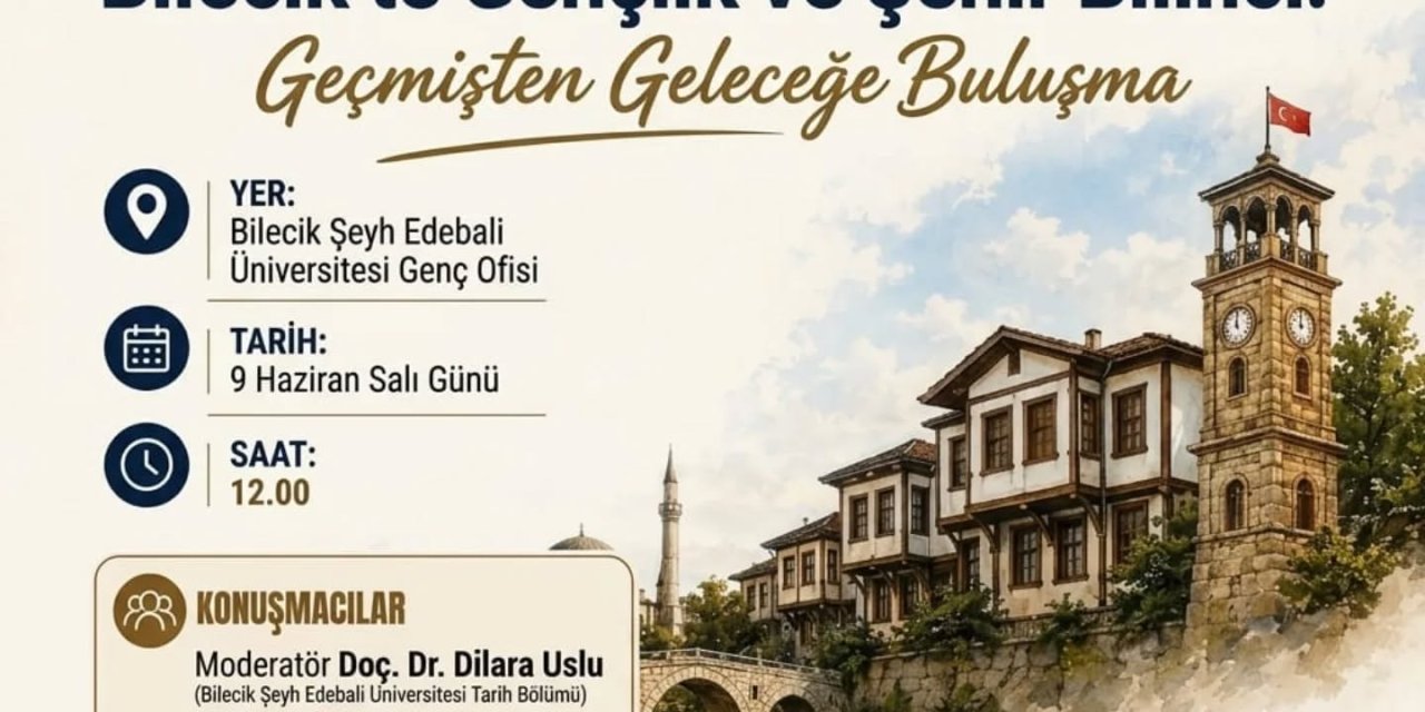 Gençlik ve Şehir Bilinci Buluşması Yapılacak