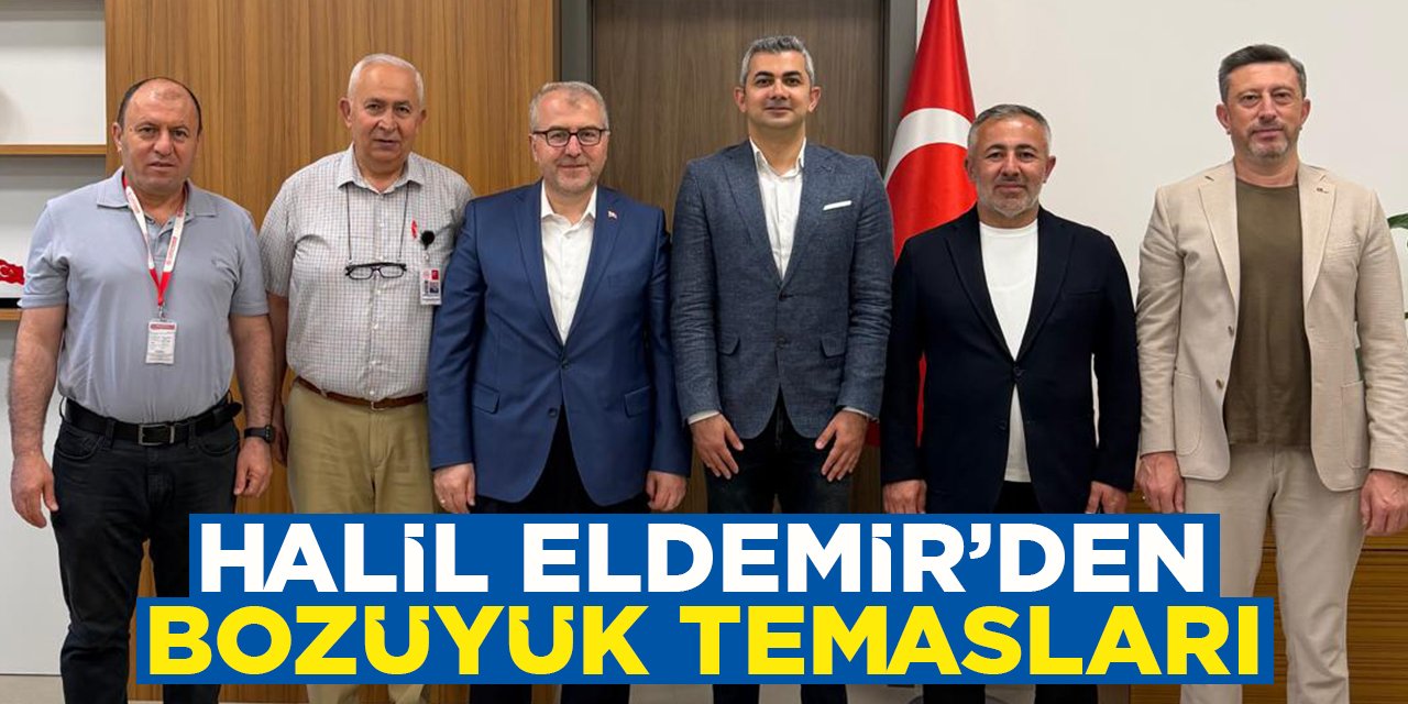 Halil Eldemir'den Bozüyük Temasları