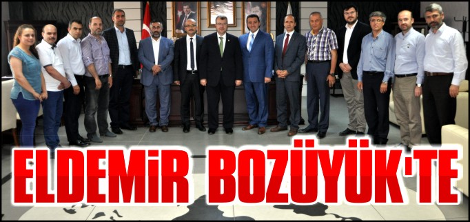 MİLLETVEKİLİ ELDEMİR BAŞKAN BAKICI’YI ZİYARET ETTİ