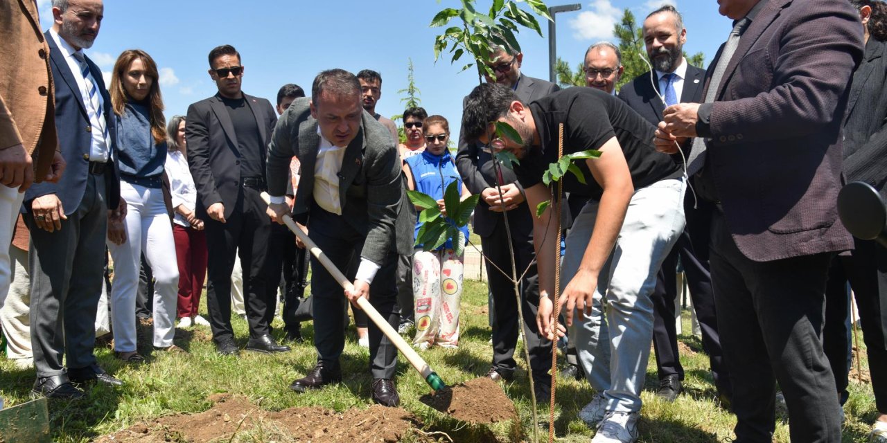 BŞEÜ'de Ağaçlandırma Etkinliği