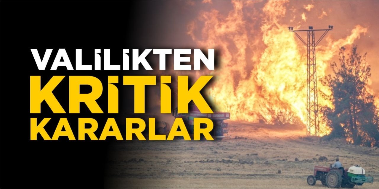 Bilecik Valiliği'nden orman yangınlarına karşı kritik kararlar
