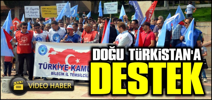 TÜRKİYE KAMU-SEN’DEN DOĞU TÜRKİSTAN’A DESTEK