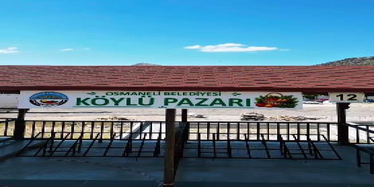 Köylü pazarı hizmete giriyor