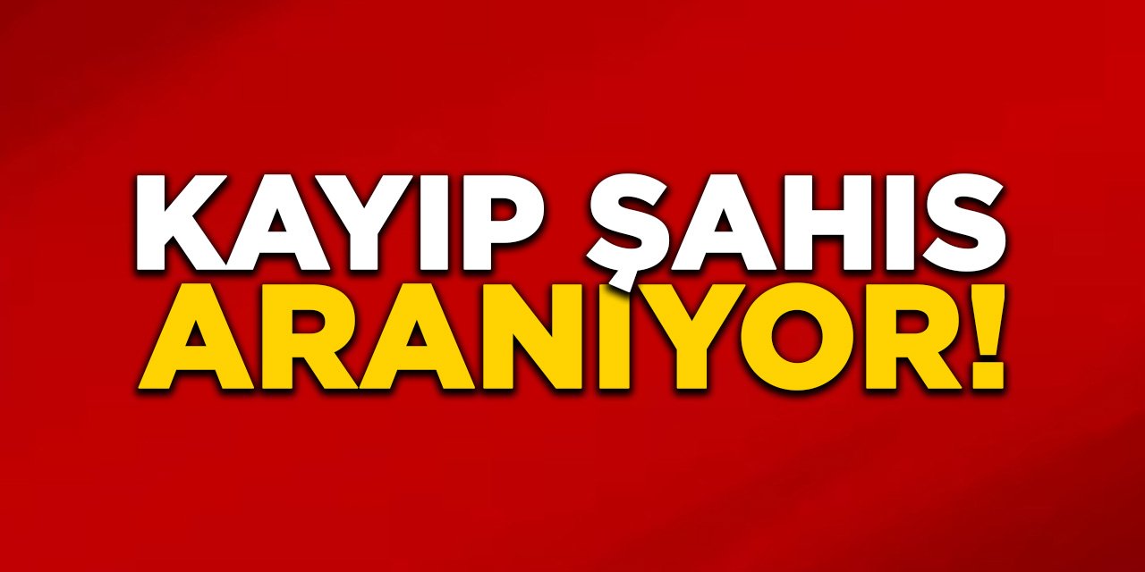Kayıp şahıs aranıyor!