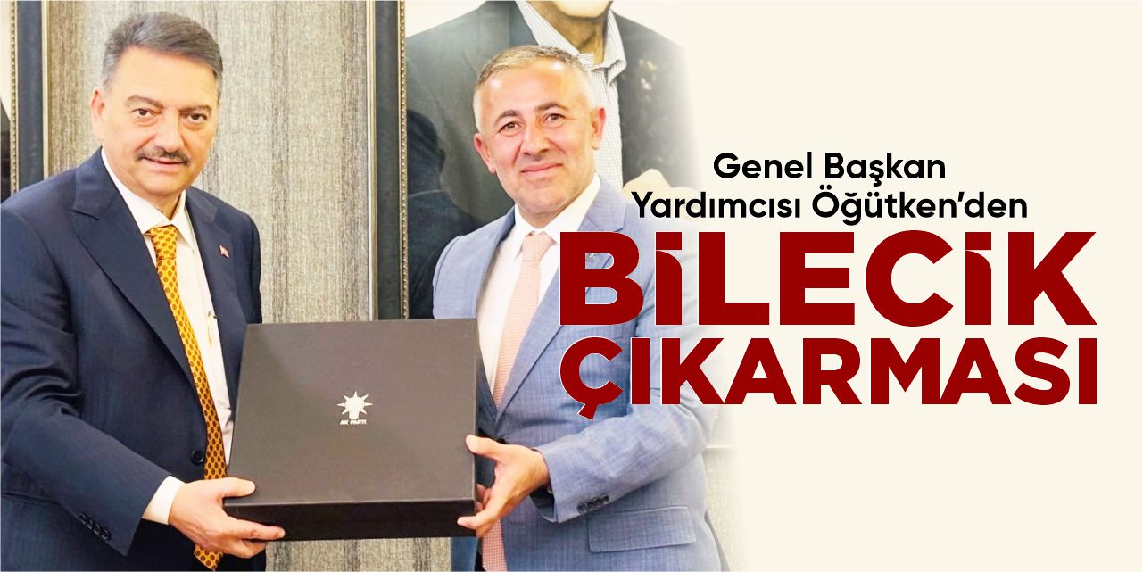 AK Parti Genel Başkan Yardımcısı Öğütken’den Bilecik çıkarması