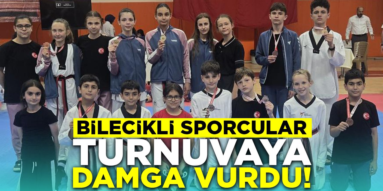 Bilecikli Sporcular Turnuvaya Damga Vurdu!