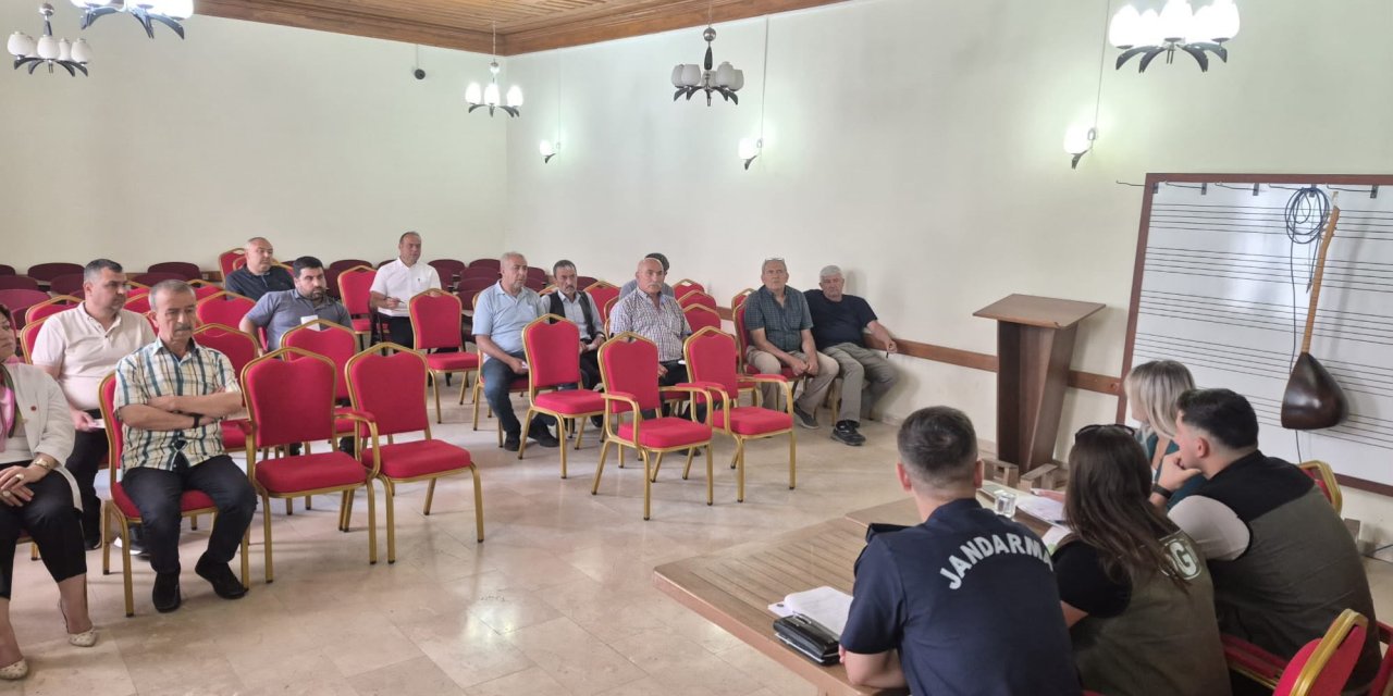 Orman Yangınlarının Önlenmesine Yönelik Bilgilendirme Yapıldı