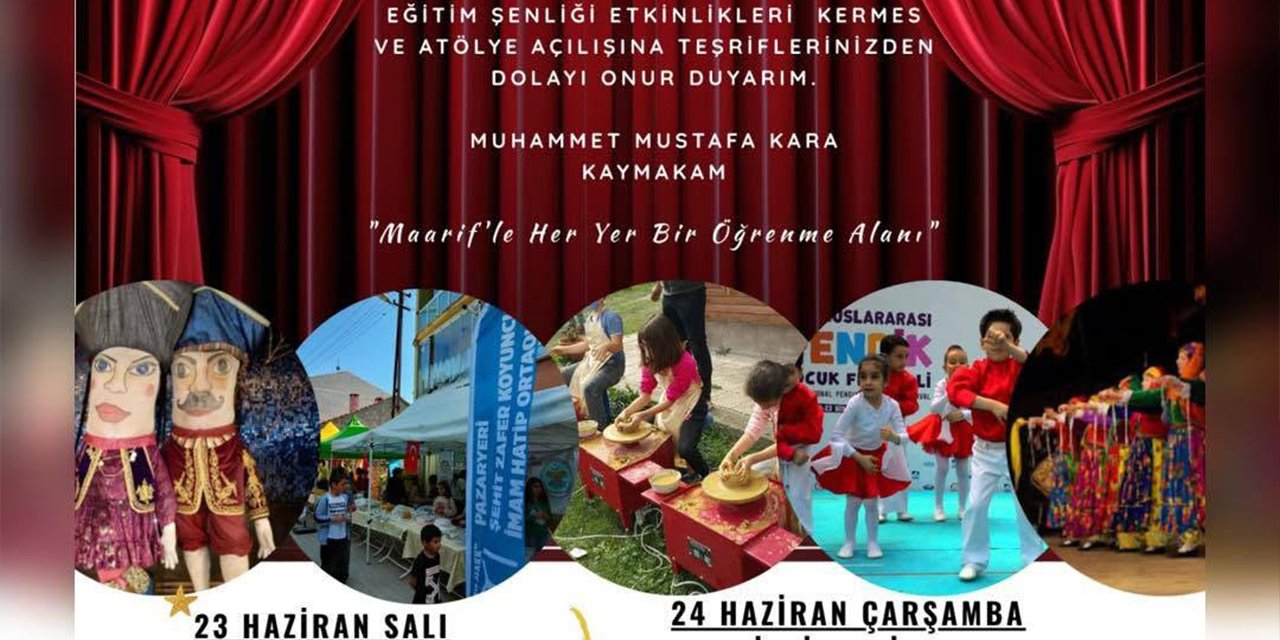 Pazaryeri'nde Eğitim Şenliği