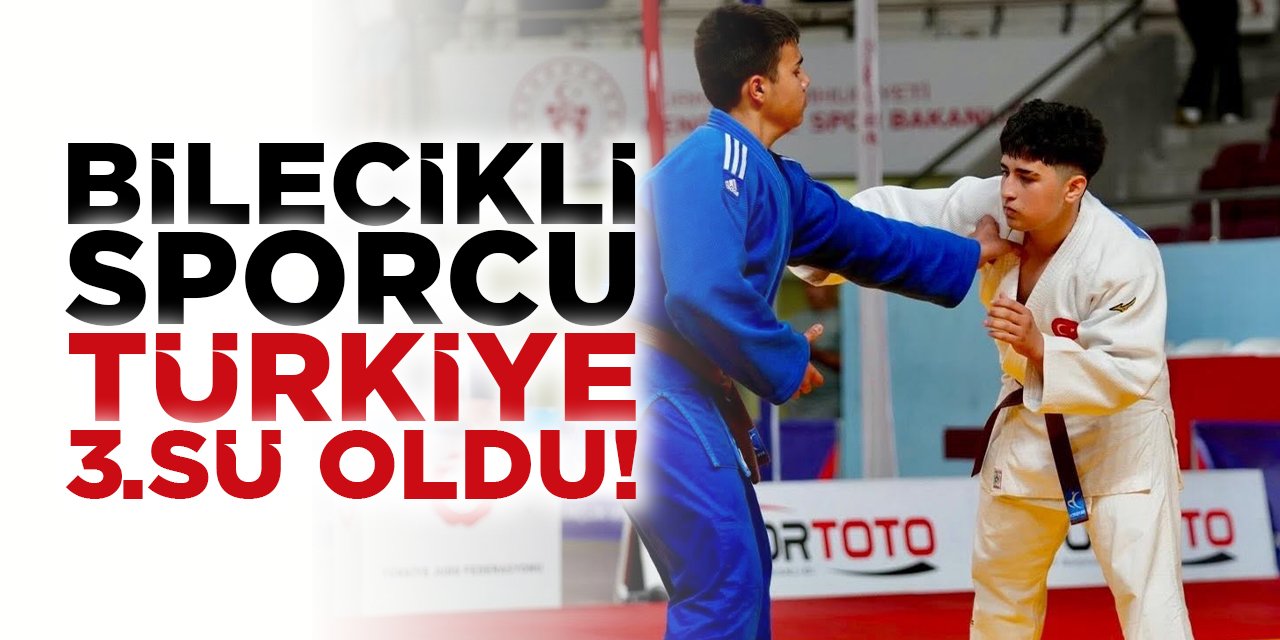 Bilecikli Sporcu Türkiye 3.sü Oldu!