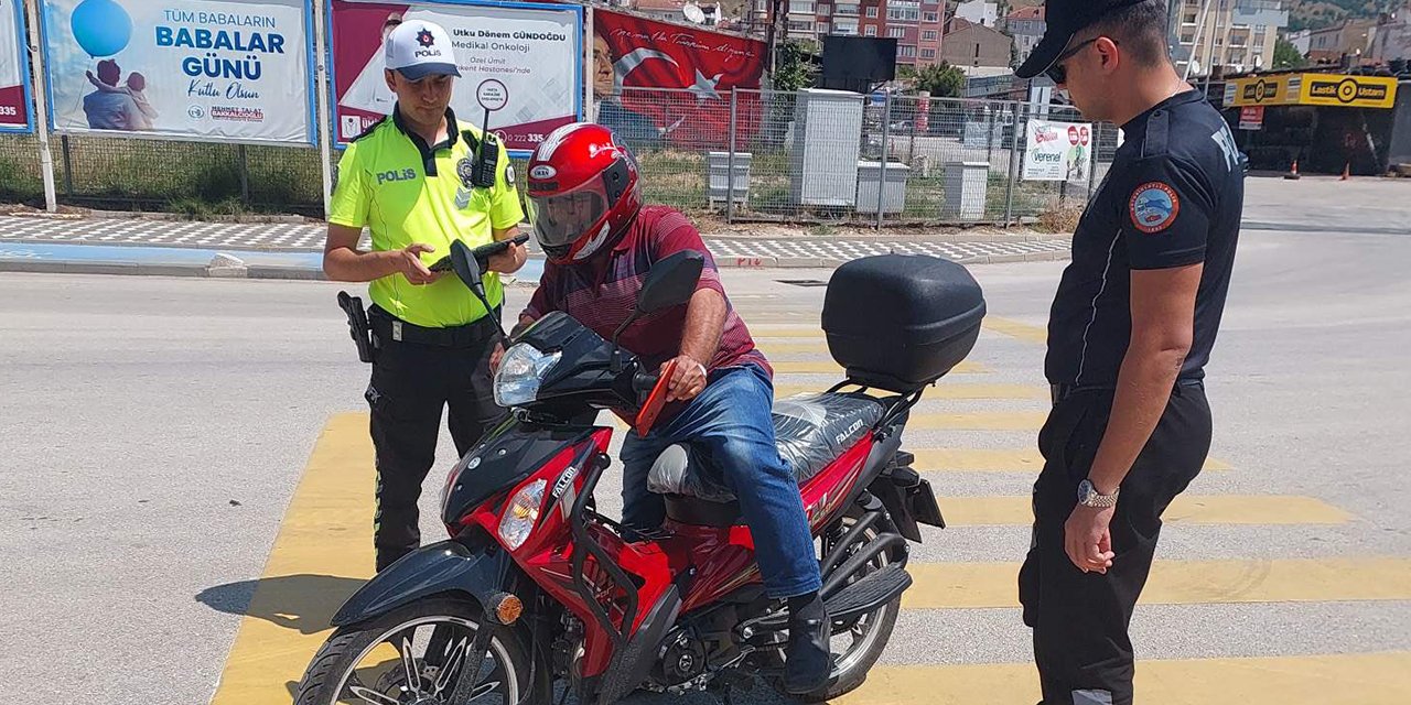 Bilecik'te Motosiklet Denetimi!