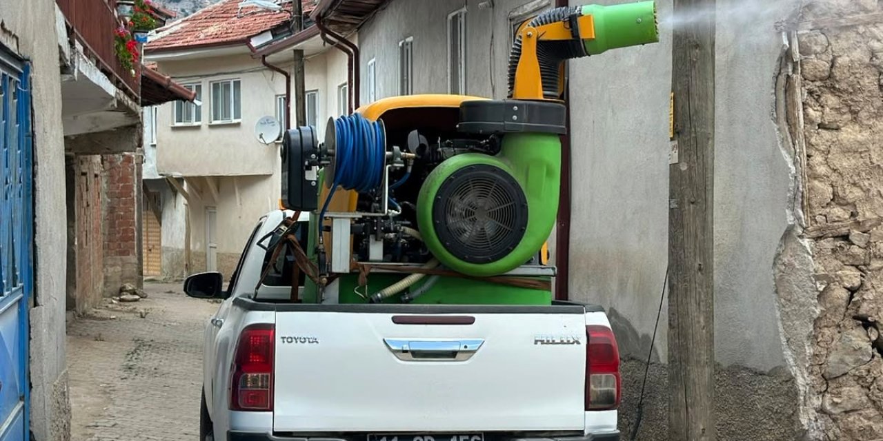 Köylerde İlaçlama Çalışmaları