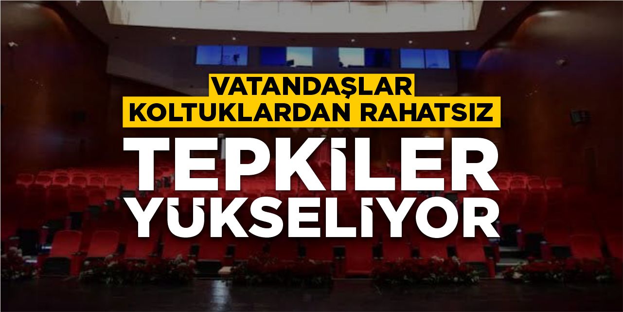 Vatandaşlar koltuklardan rahatsız: Tepkiler yükseliyor!