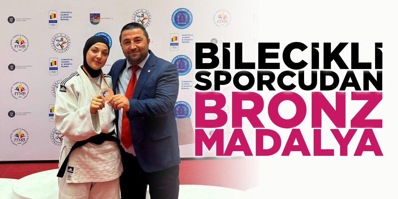 Bilecikli Sporcudan Bronz Madalya