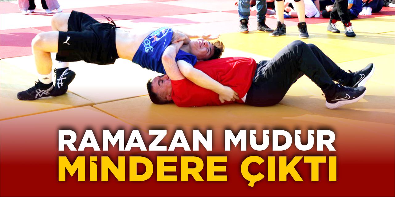 Ramazan Müdür mindere çıktı