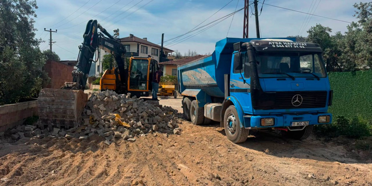 Osmaneli'nde Altyapı Çalışmaları