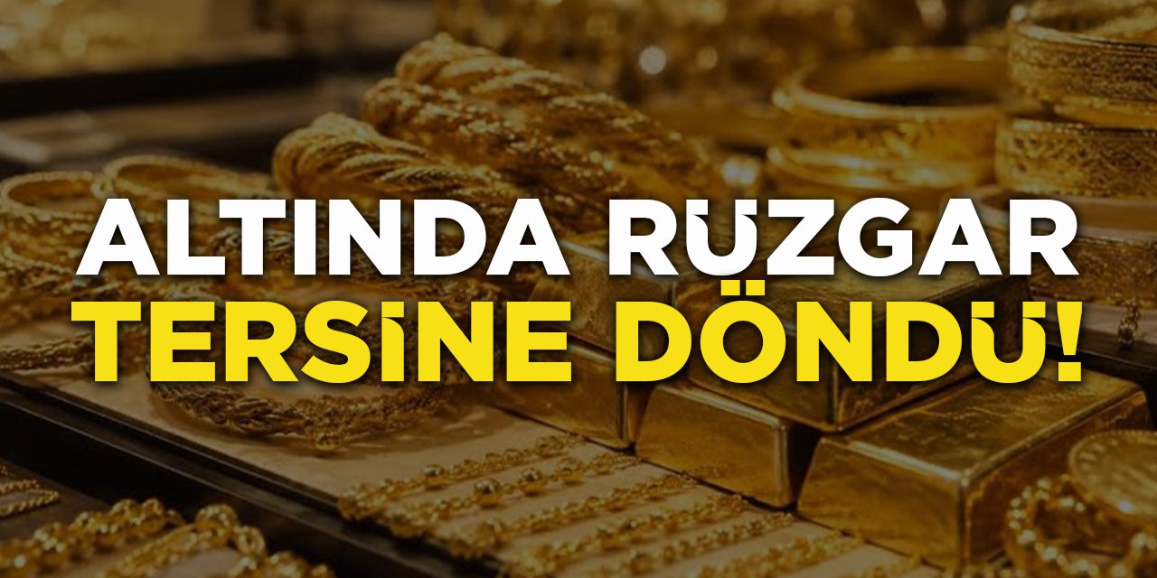 Altında rüzgar tersine döndü