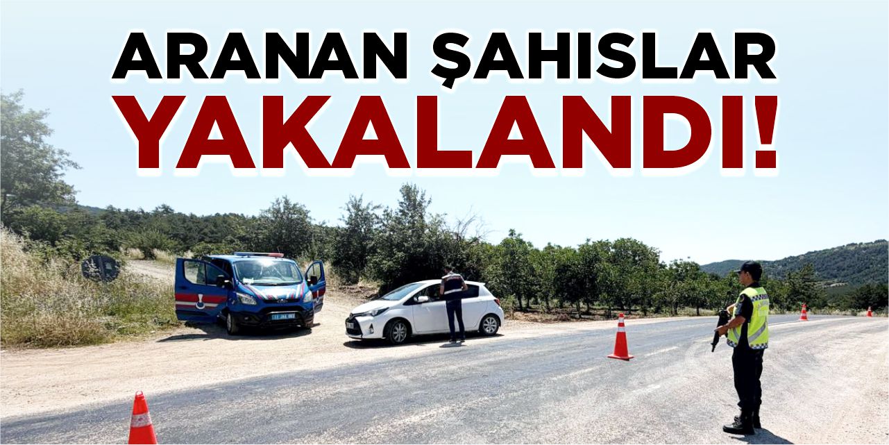 Bilecik'te aranan şahıslar yakalandı