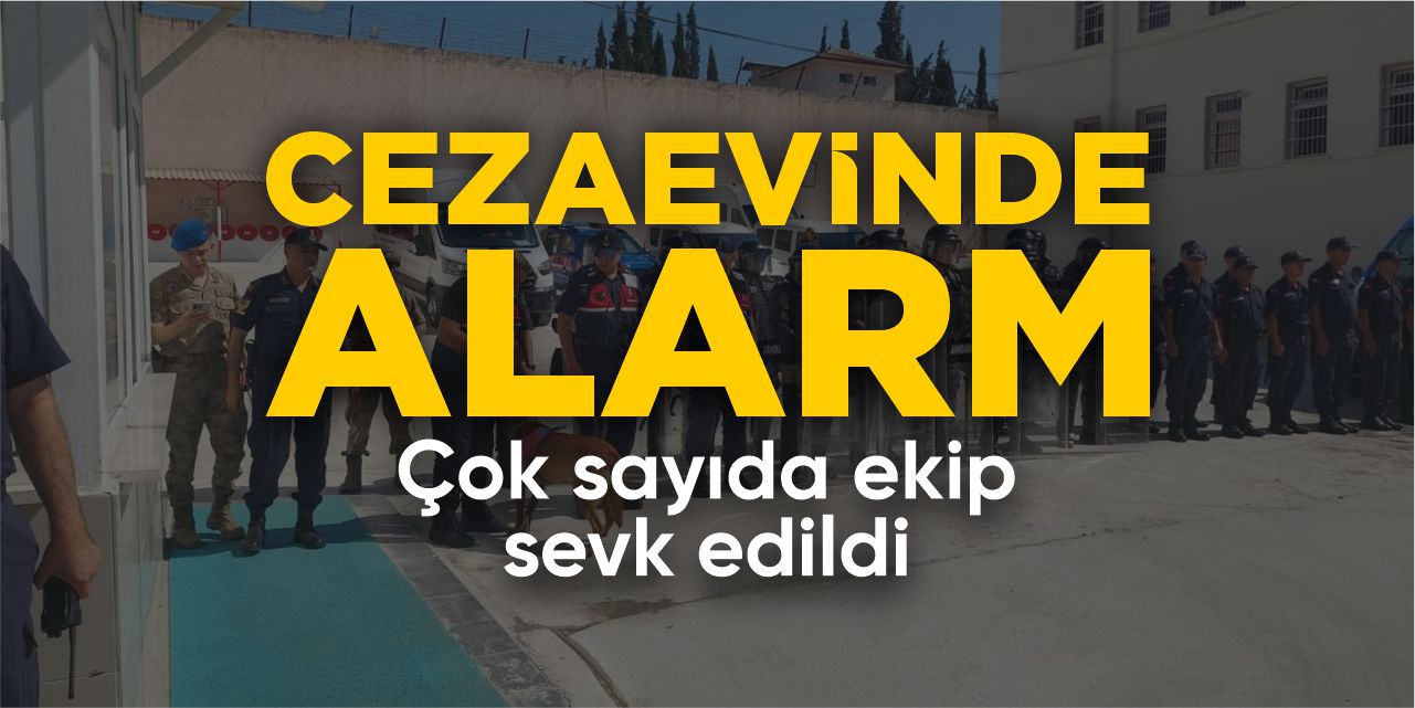Bilecik'te cezaevinde alarm: Çok sayıda ekip sevk edildi