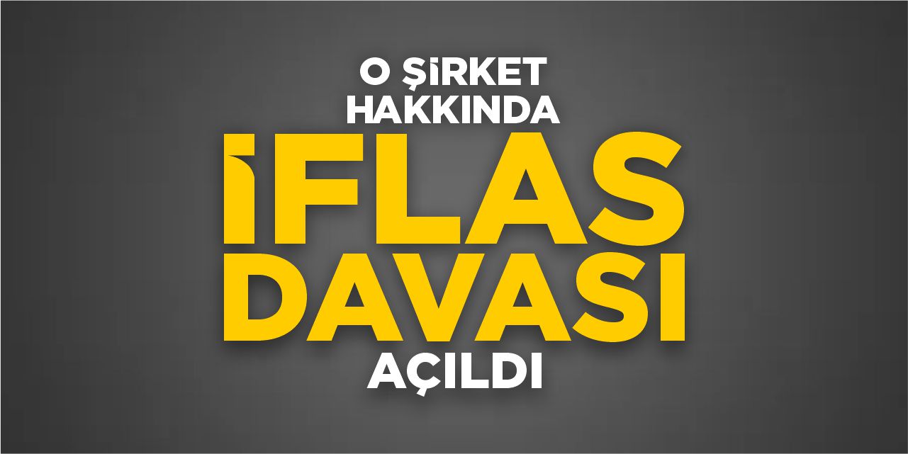 Bozüyük’te o şirket hakkında iflas davası açıldı