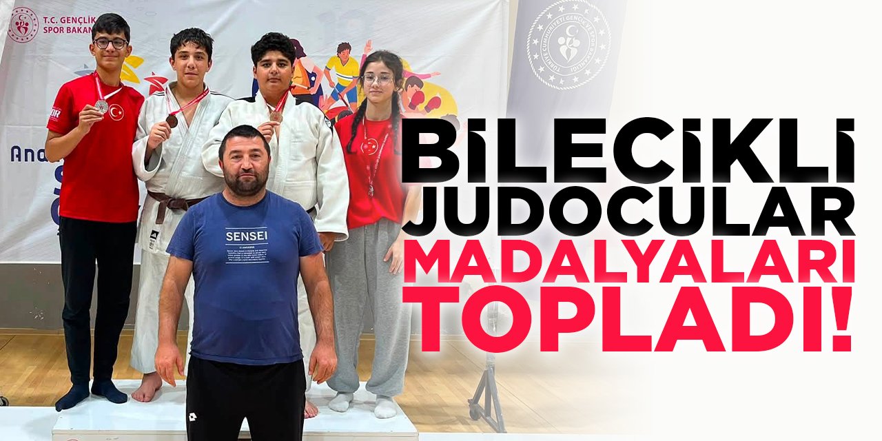 Bilecikli Judocular Madalyaları Topladı!