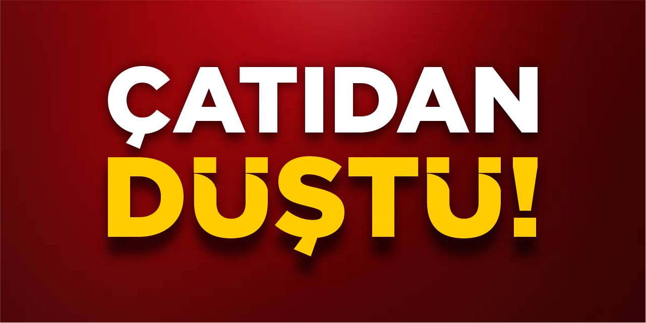 Bilecik’te çatıdan düşen şahıs yaralandı