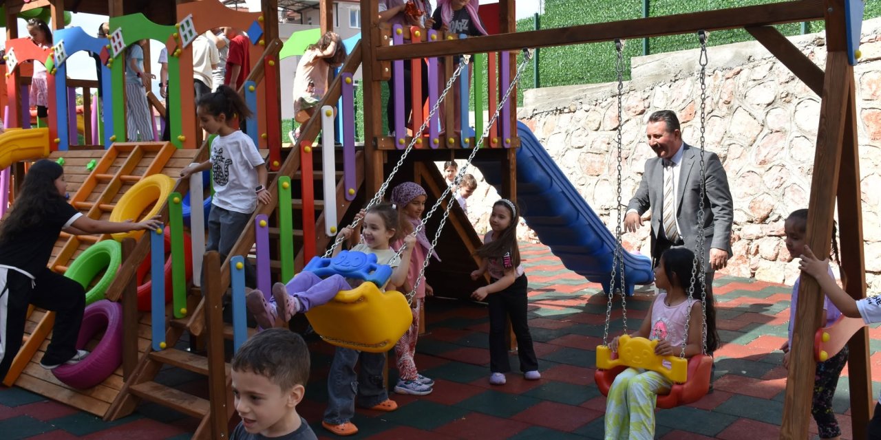 Kayıboyu Kur’an Kursu Oyun Parkı Yenilendi