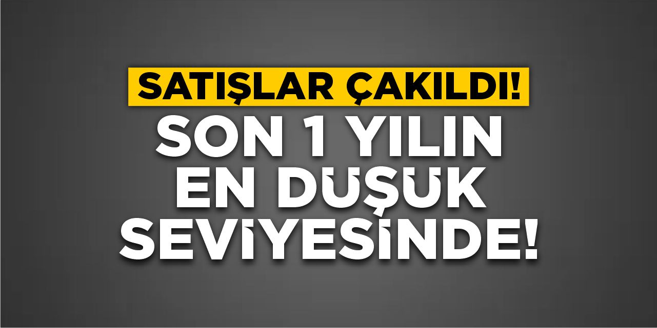 Son 1 yılın en düşük seviyesinde!
