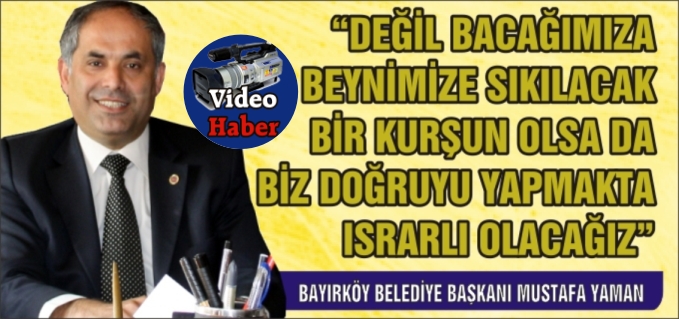 "SALDIRIYI ŞİDDETLE KINIYORUM"