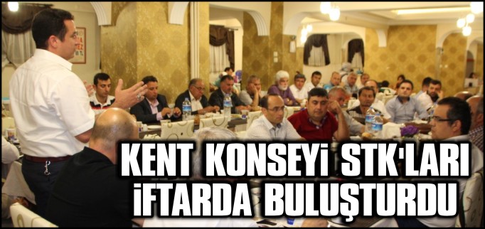 BOZÜYÜK KENT KONSEYİ STK’LARI İFTARDA BULUŞTURDU