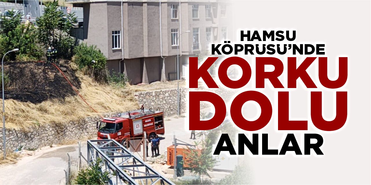 Hamsu Köprüsü'nde korku dolu anlar