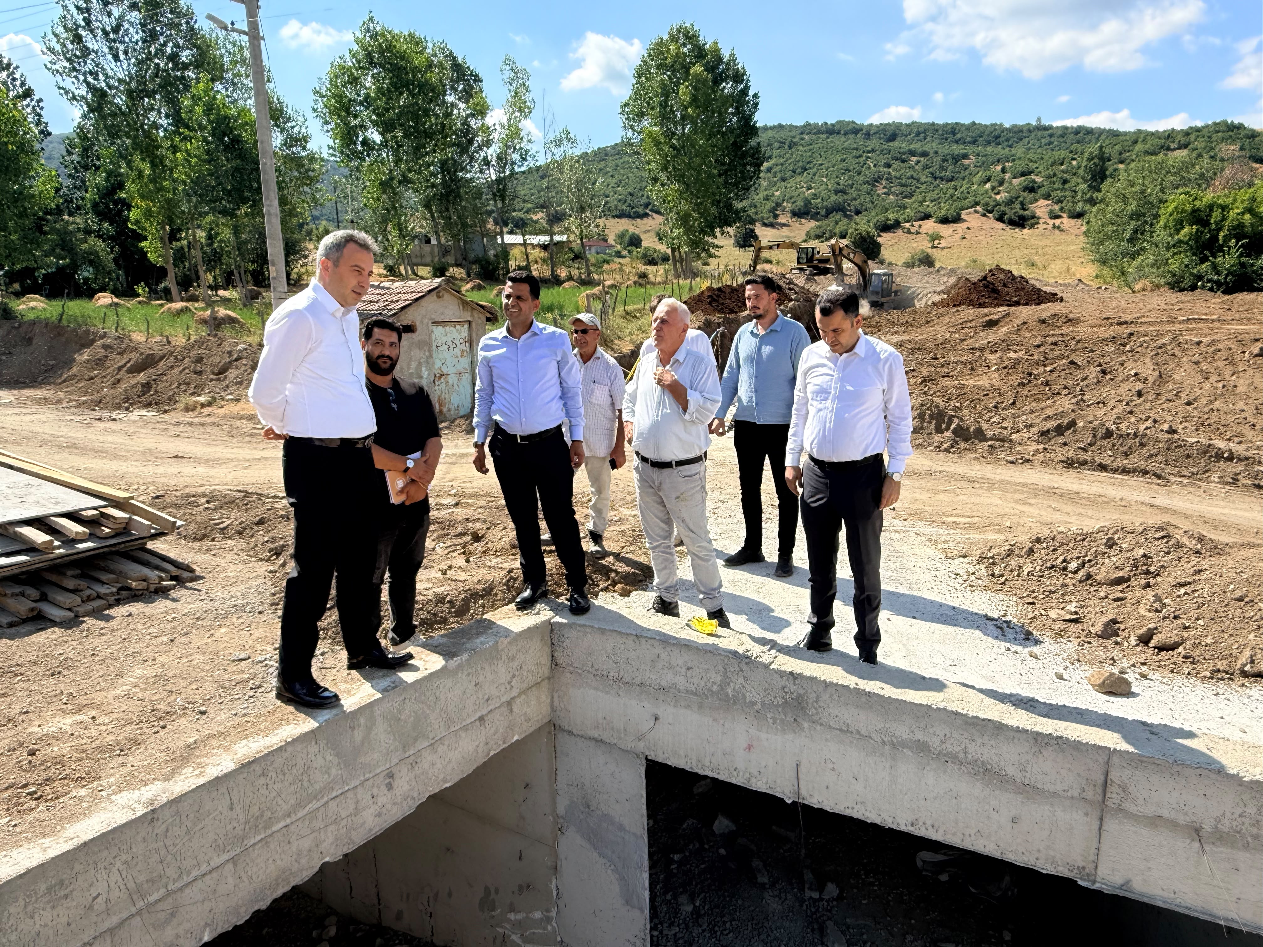 Bölge müdürü Şan’dan Baharözü’nde inceleme