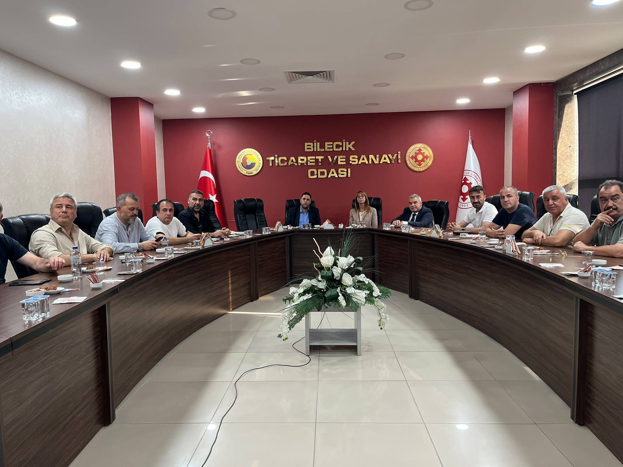 HASÇELİK yöneticileri Bilecik TSO meclis toplantısına katıldı