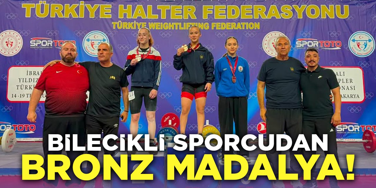 Bilecikli Sporcudan Bronz Madalya!