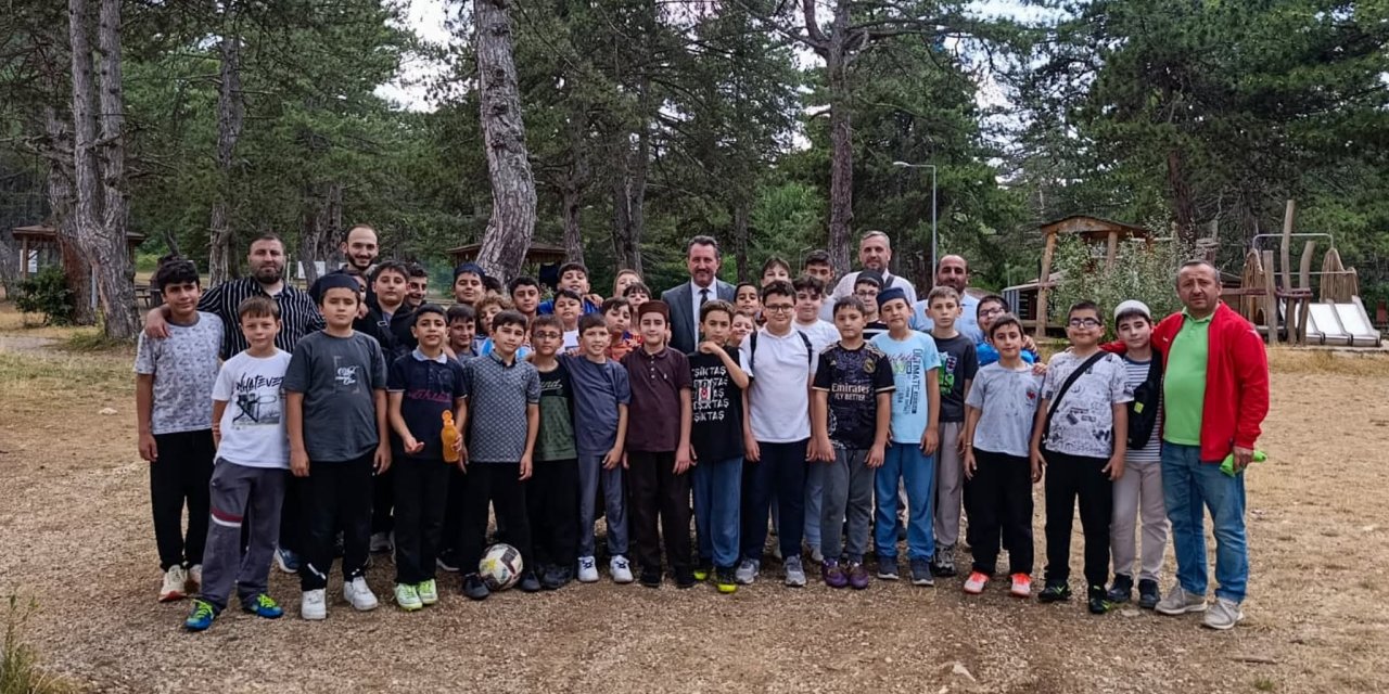 Kuran Kursu Öğrencileri Piknikte Buluştu
