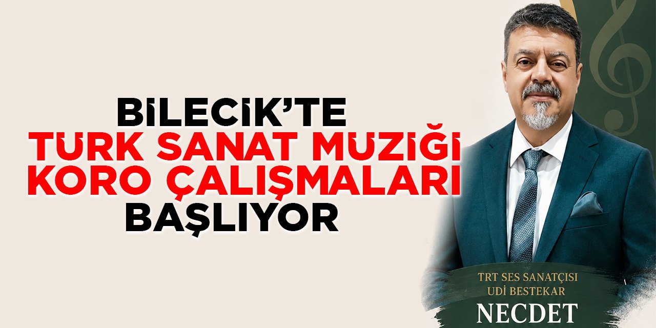 Bilecik'te TSM Koro Çalışmaları Başlıyor