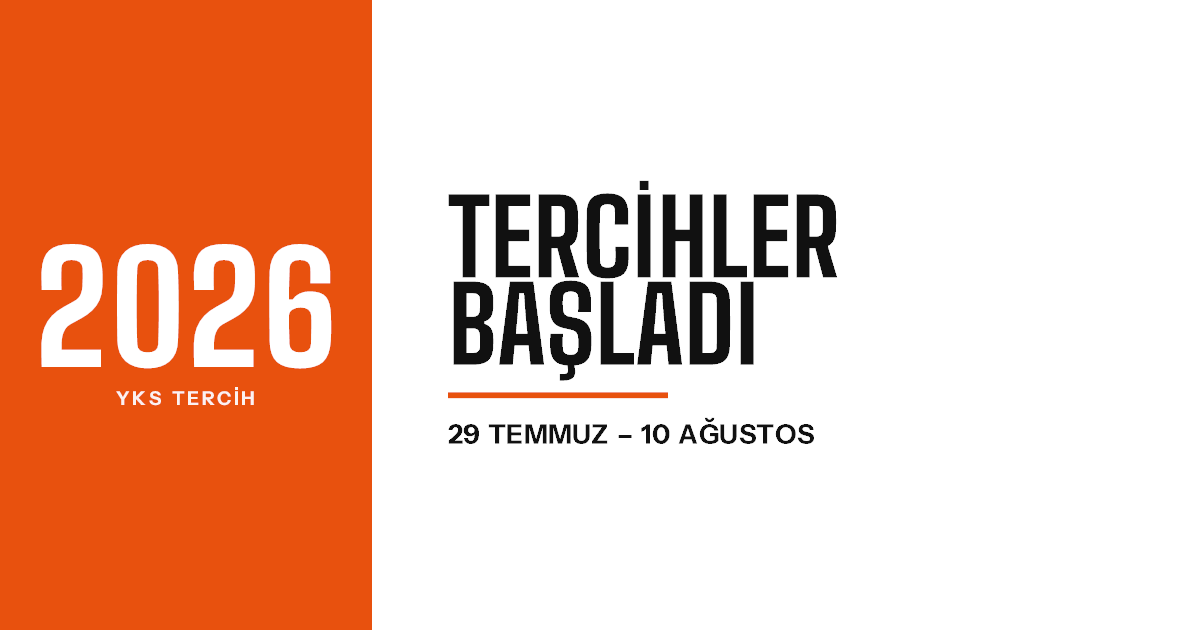 YKS Tercih Dönemi Açıldı: Kılavuzda 21 Bin 493 Bölüm Var