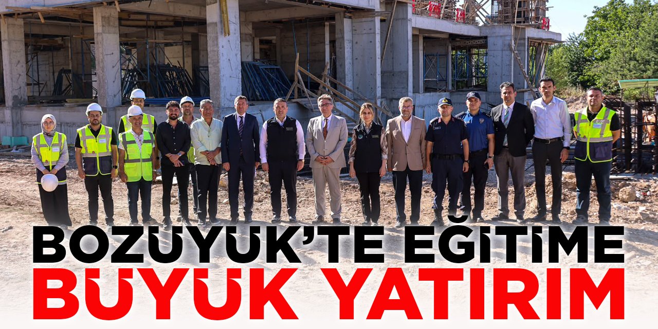 Bozüyük'te Eğitime Büyük Yatırım