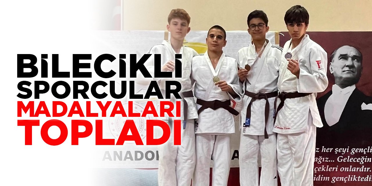 Bilecikli Sporcular Madalyaları Topladı