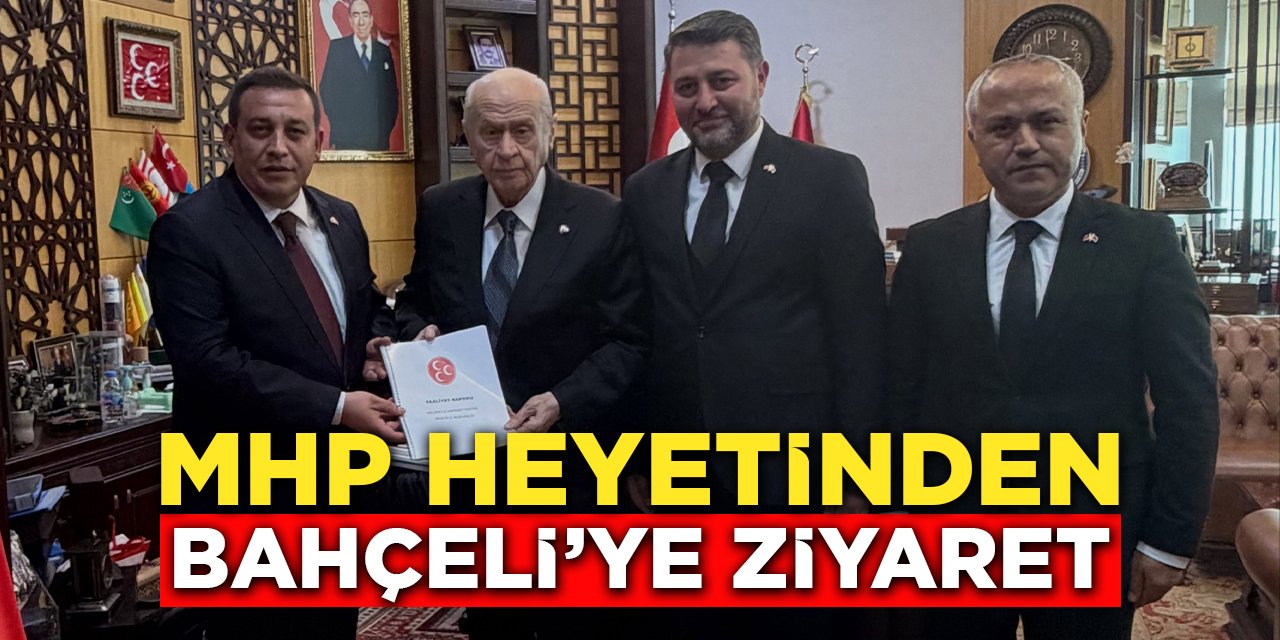MHP Heyetinden Bahçeli'ye Ziyaret