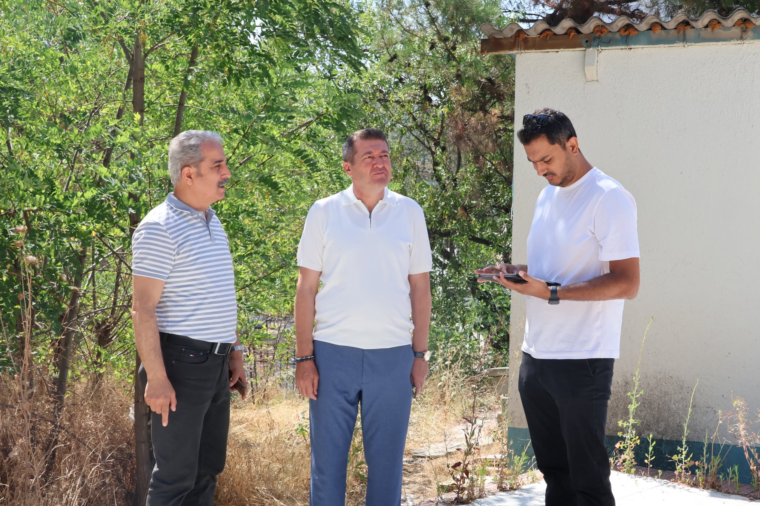 Müdür Şimşek çalışmaları inceledi