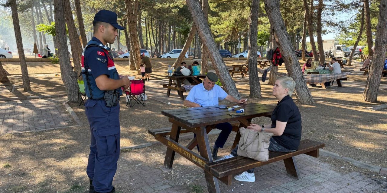 Vatandaşlar Orman Yangınlarına Karşı Bilgilendirildi