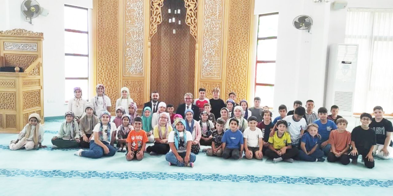 Kaymakam Helvacı'dan Kur'an Kurslarına Ziyaret