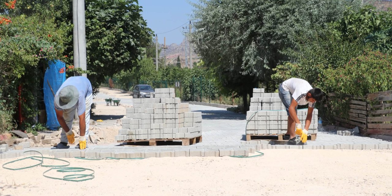 Osmaneli'nde yol ve çevre düzenleme çalışmaları