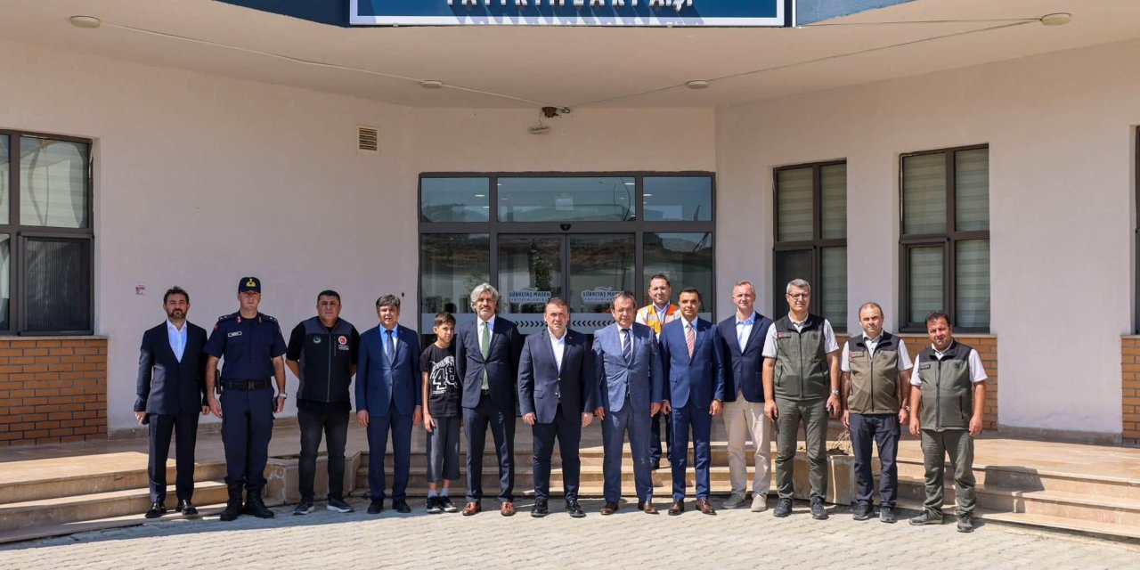 Vali Sözer'den Gübretaş Maden İşletmesine Ziyaret